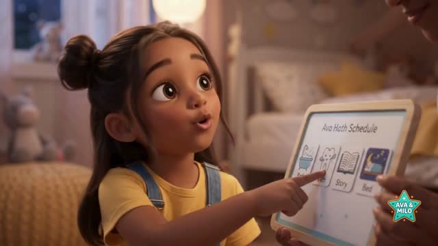 Ava's Bedtime Routine